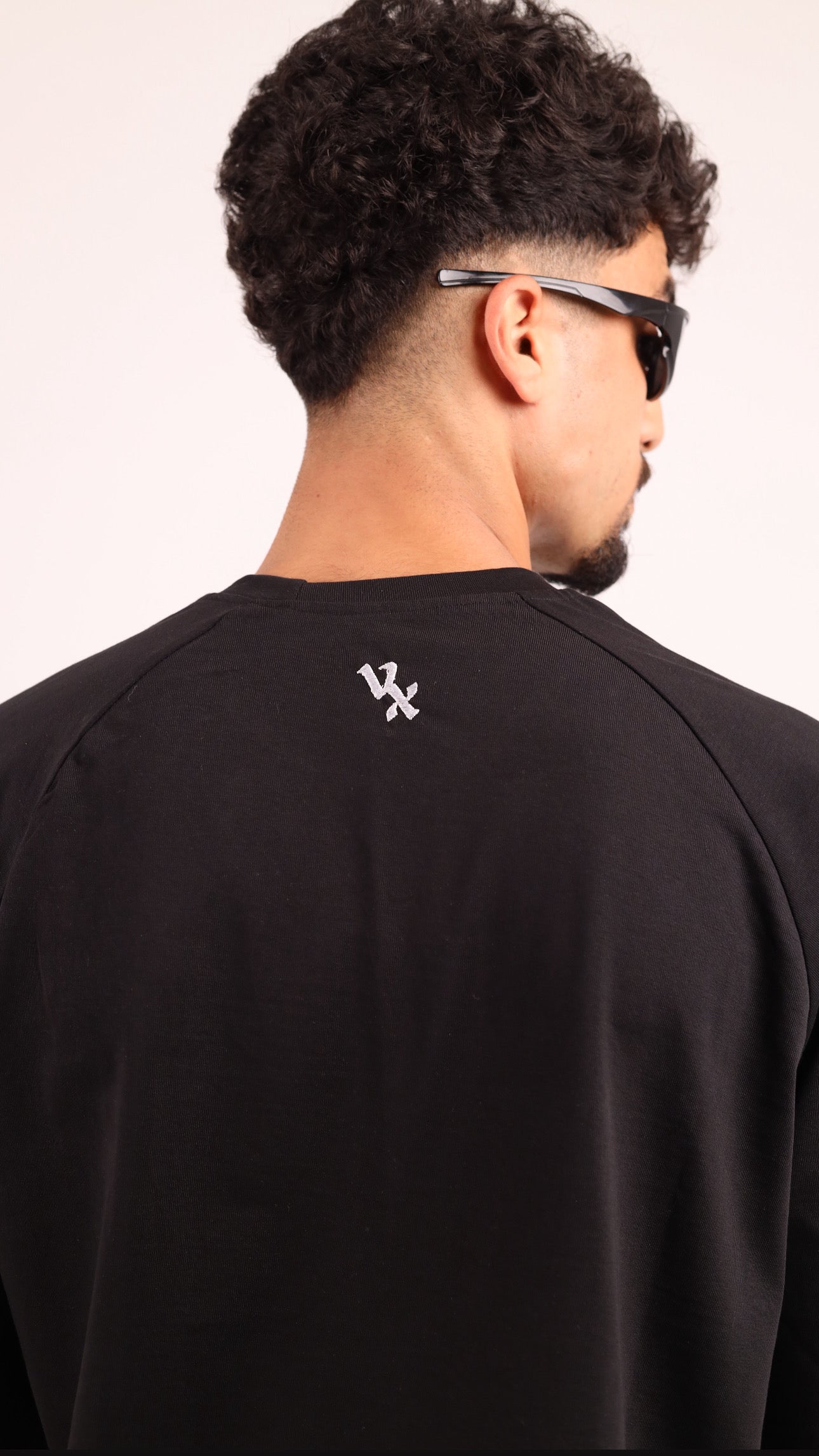 Black Cropped T-Shirt – Boxy Fit